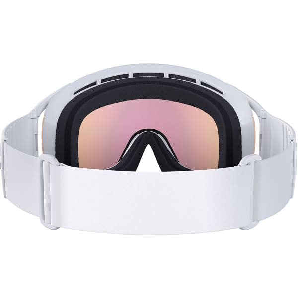 Masque de ski POC ZONULA HYDROGEN WHITE/PARTLY SUNNY ORANGE