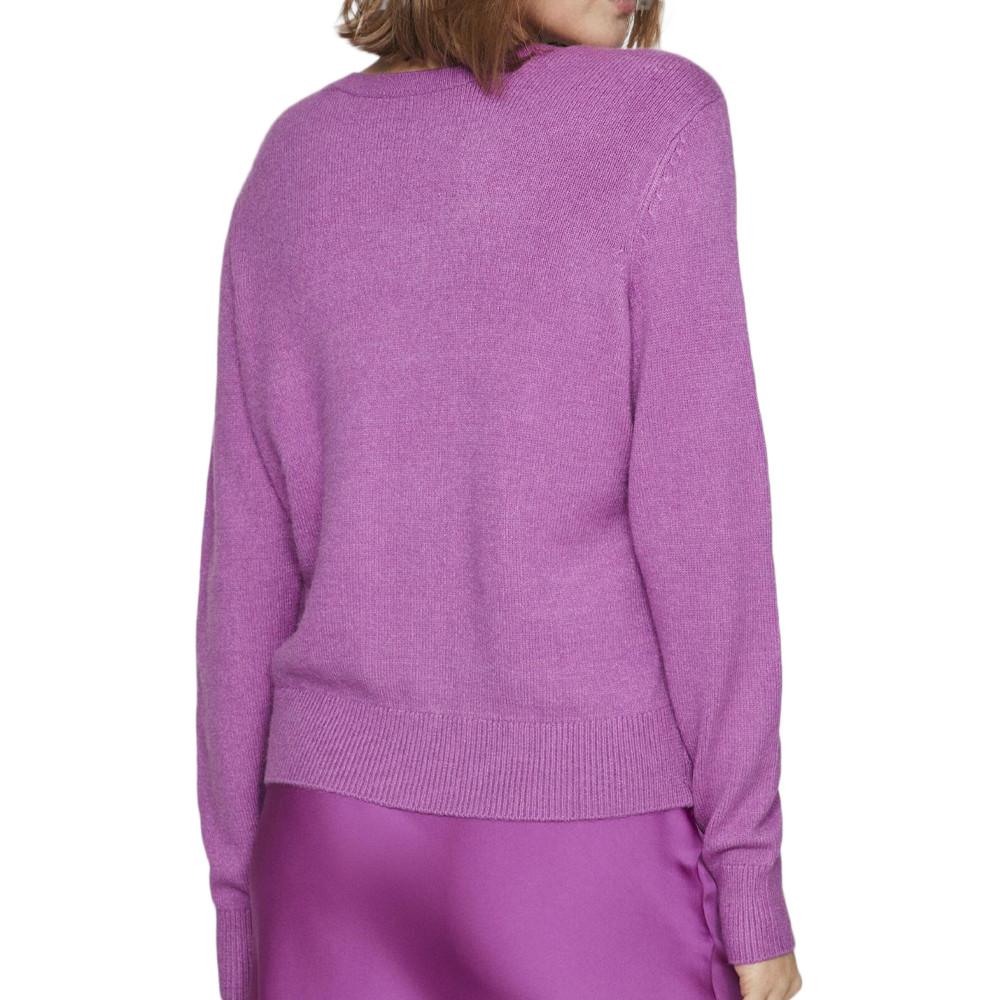 Vila Pull Violet Femme Vila Viril