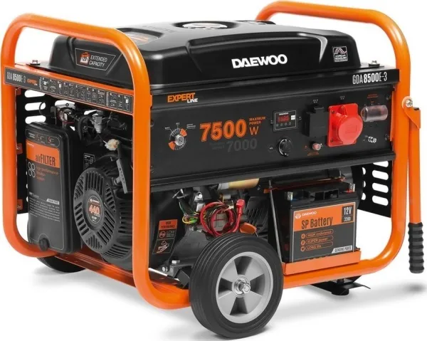 Daewoo GDA 8500E-3 7500 W 3-faset generator