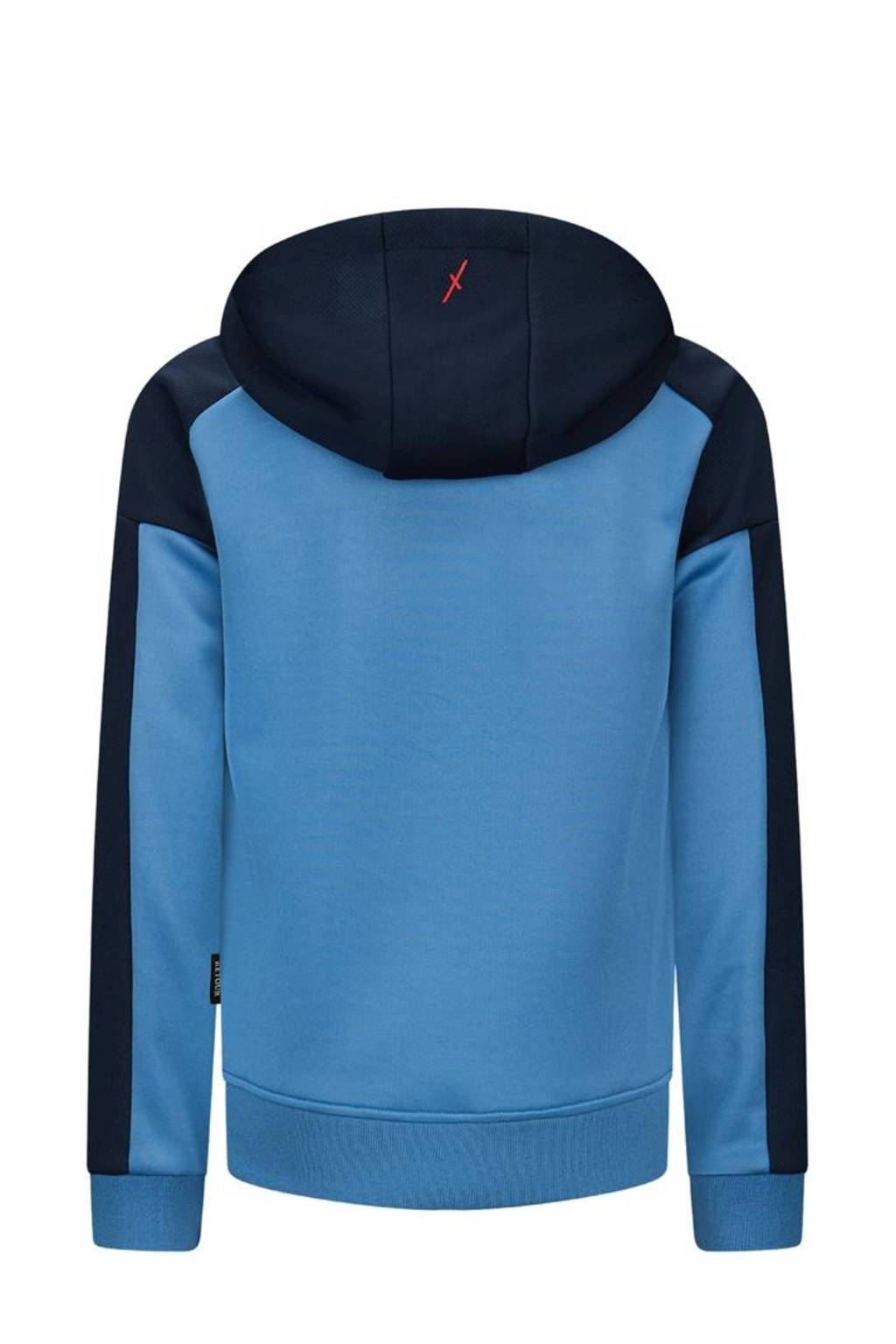 Retour Jeans sweatvest Cross blauw/donkerblauw