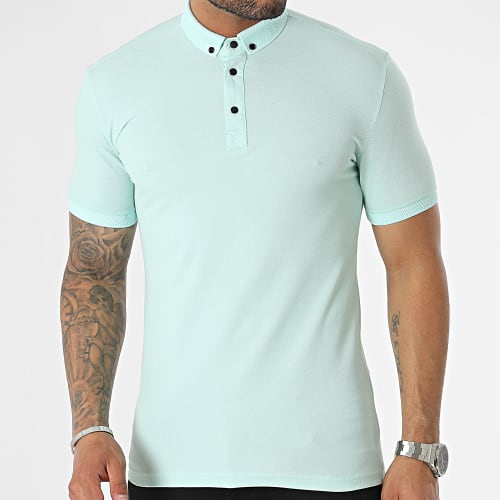 Polo Manches Courtes Vert Menthe