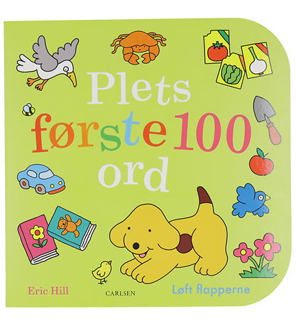 Forlaget Carlsen Billedbog m. Flapper - Plets F?rste 100 Ord - D