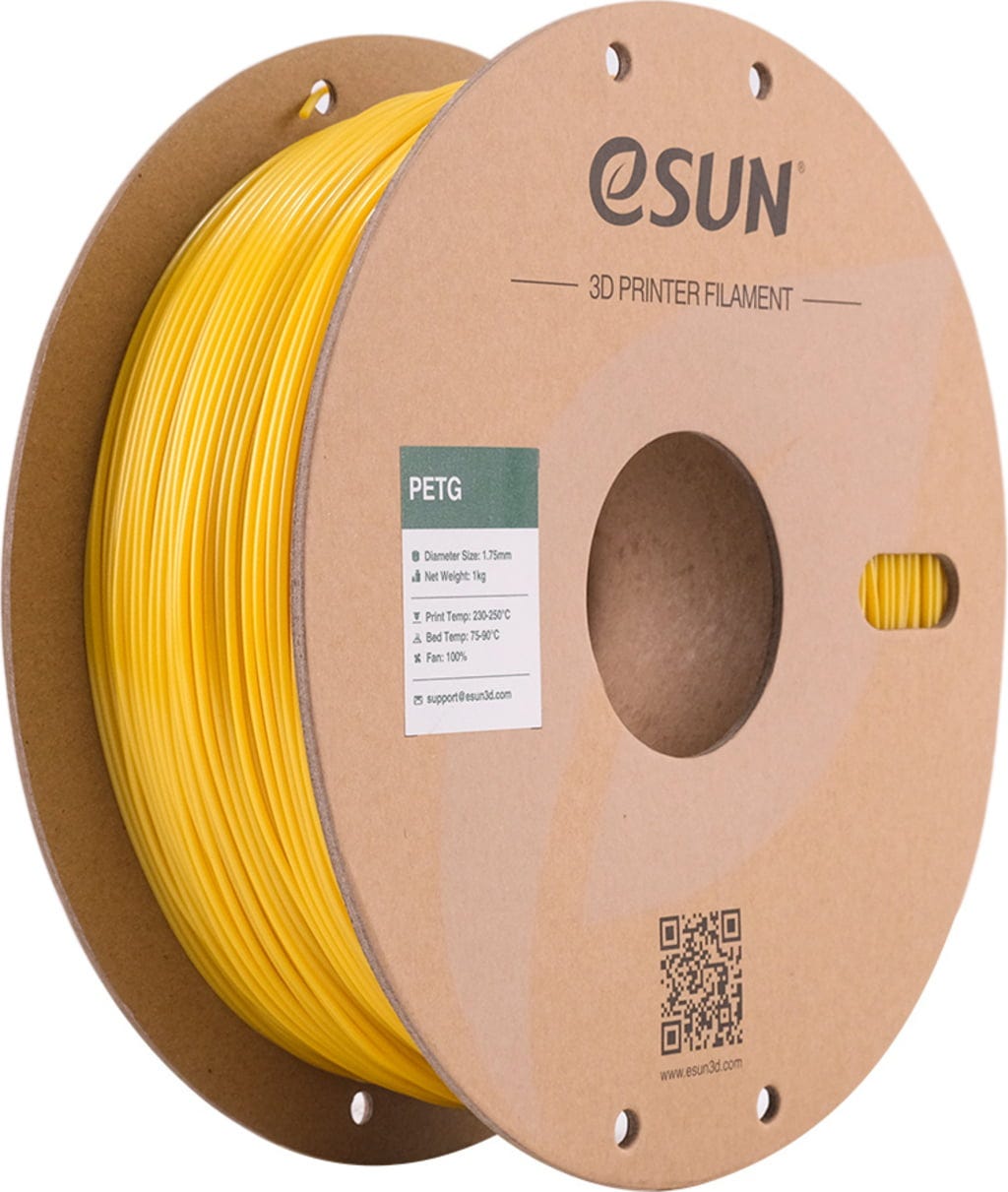 eSUN  PETG Gold, 1,75 mm / 1000 g    Lichtdurchlässiges Filament mit ausgezeichneter Schlagfestigkeit