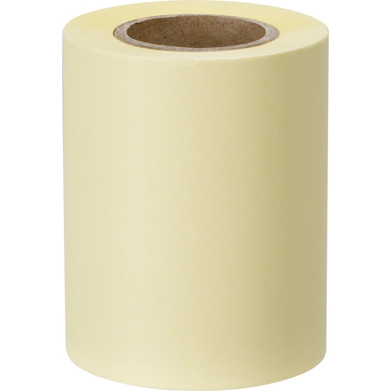 Recharge Roll notes repositionnables jaune pastel pour rouleau distributeur de notes - 60 mm x 10 m