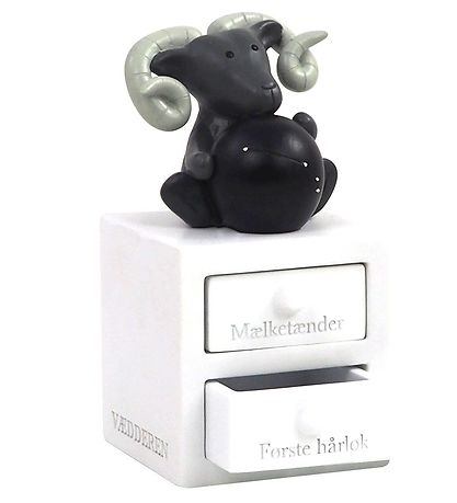 Kids by Friis Haarlocke/ZahnBox m. Sternzeichen - 6 cm - Widder