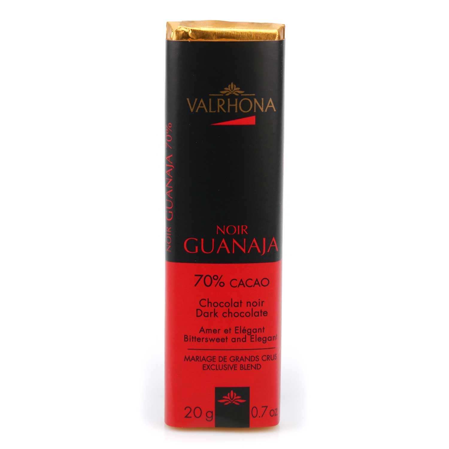 Bâton de chocolat noir Guanaja 70% - Valrhona