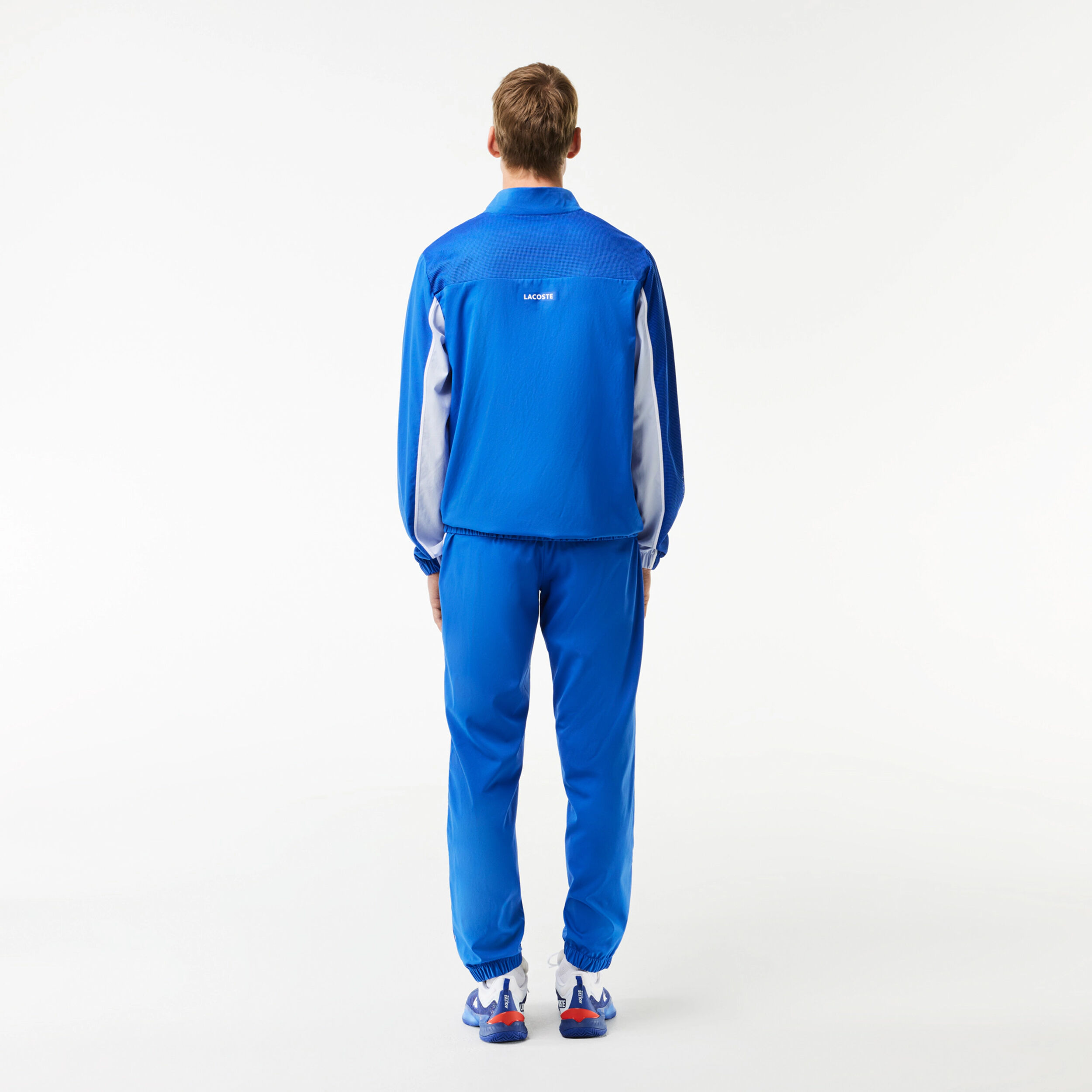 Lacoste Tennis Overall Colourblock Survêtement Hommes - Bleu , Blanc