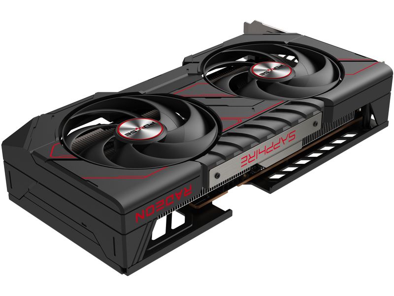 SAPPHIRE Grafikkarte AMD Radeon RX9060 XT PULSE OC 16GB GDD Grafikkarte mit 16 GB GDDR6 Speicher