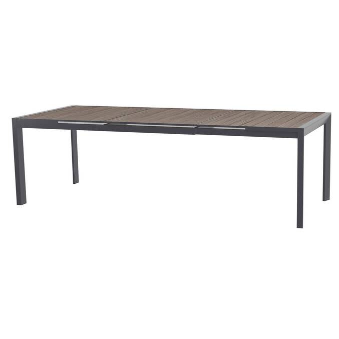 Table de jardin EVASION Seigle / Graphite