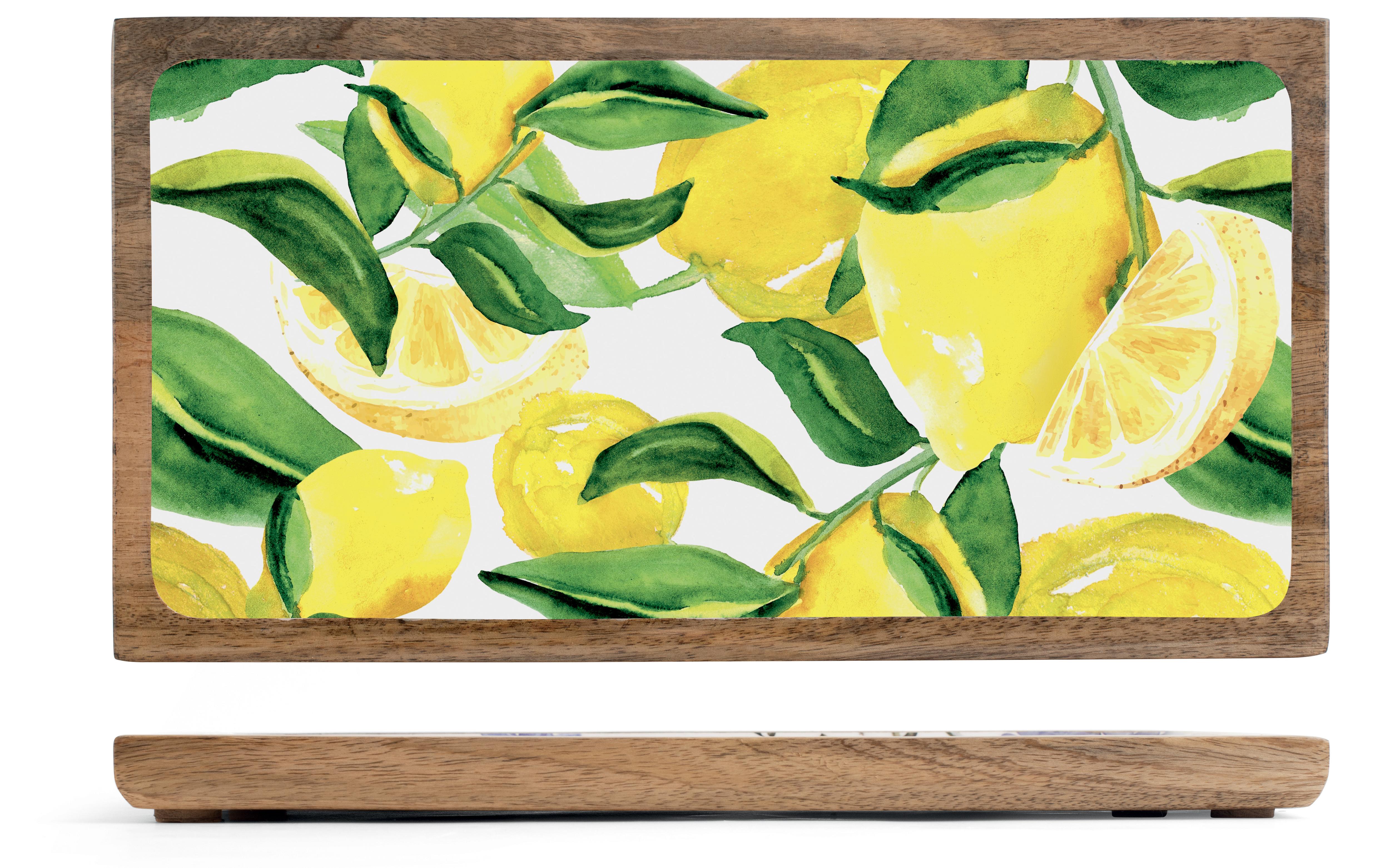 PLATEAU BOIS LIMONI 38X20CM