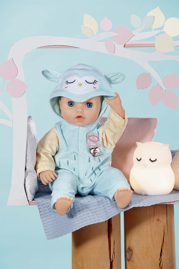 Baby Annabell Baby Annabell owl onesie Blå & beige