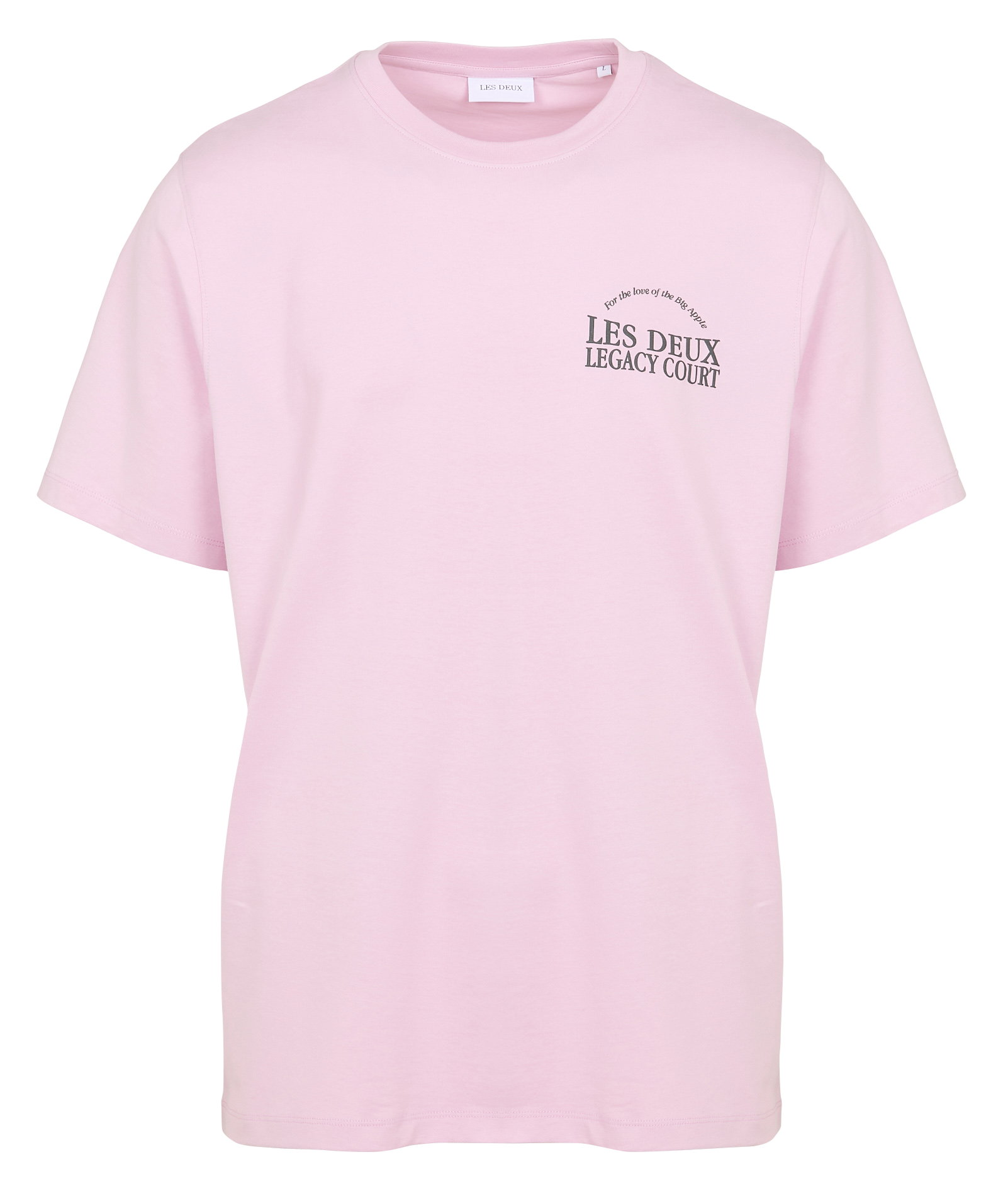 LEGACY COURT - Tee-shirt manches courtes en coton bio | Rose