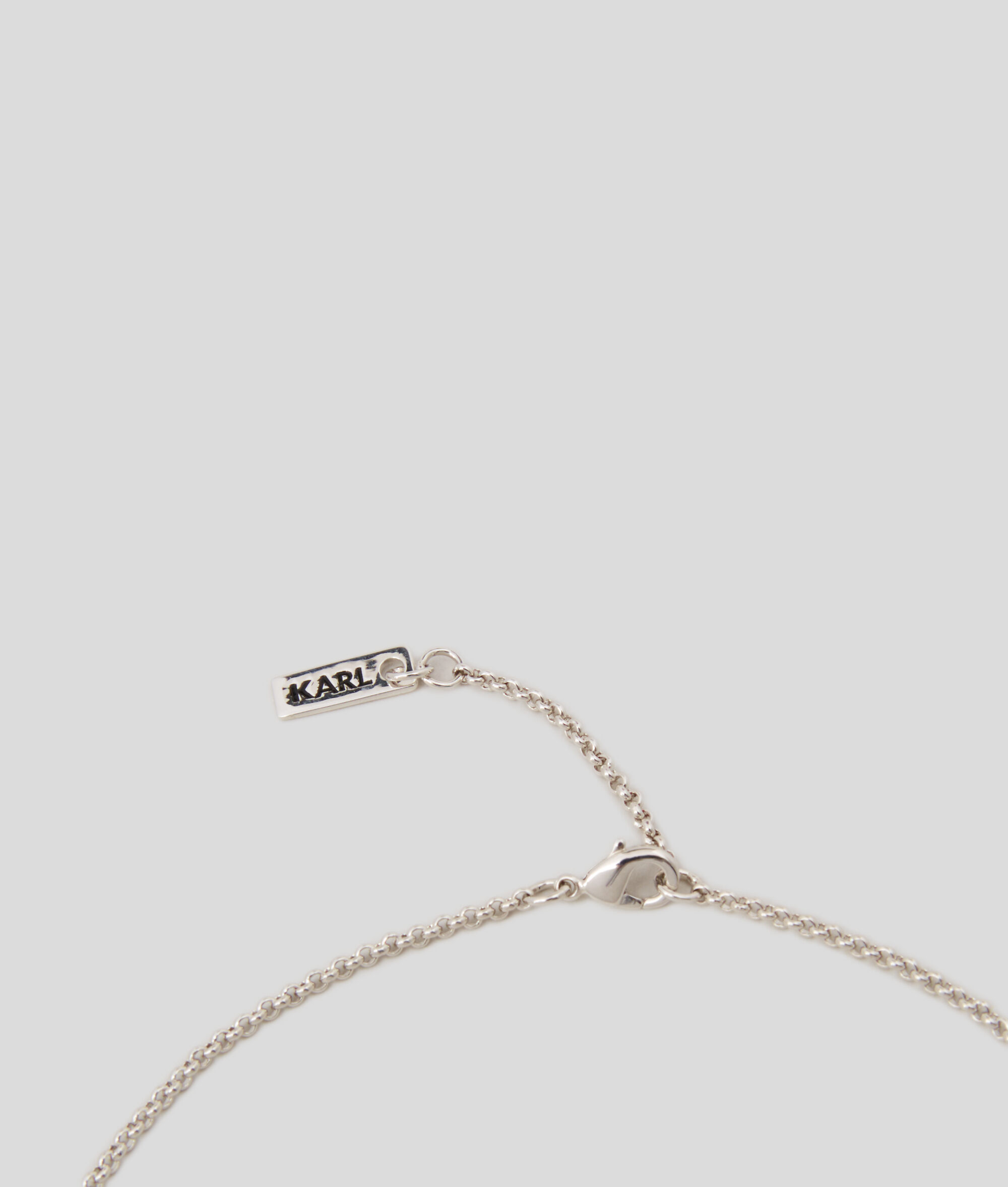 COLLIER K/IKONIK PAVÉ DOUBLE PENDENTIF