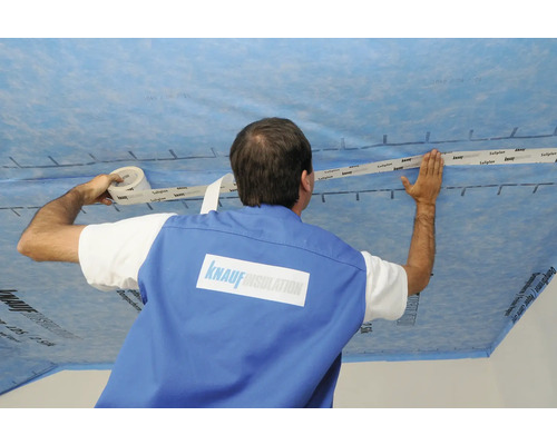 Knauf Isolatiefolie plakband LDS SOLIPLAN voor binnengebruik 40 m x 60 mm