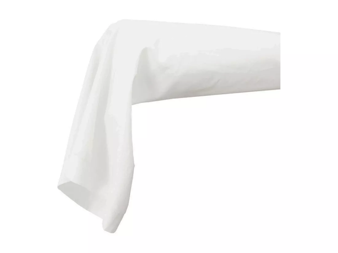 Housse de traversin percale 86 x 140 cm unie