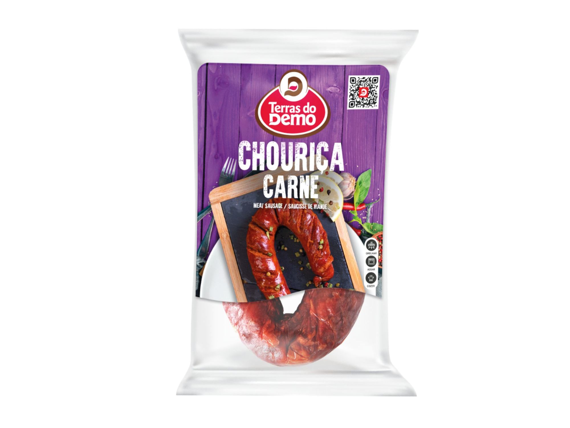 CHOURIÇO TERRAS DO DEMO CARNE 200 G