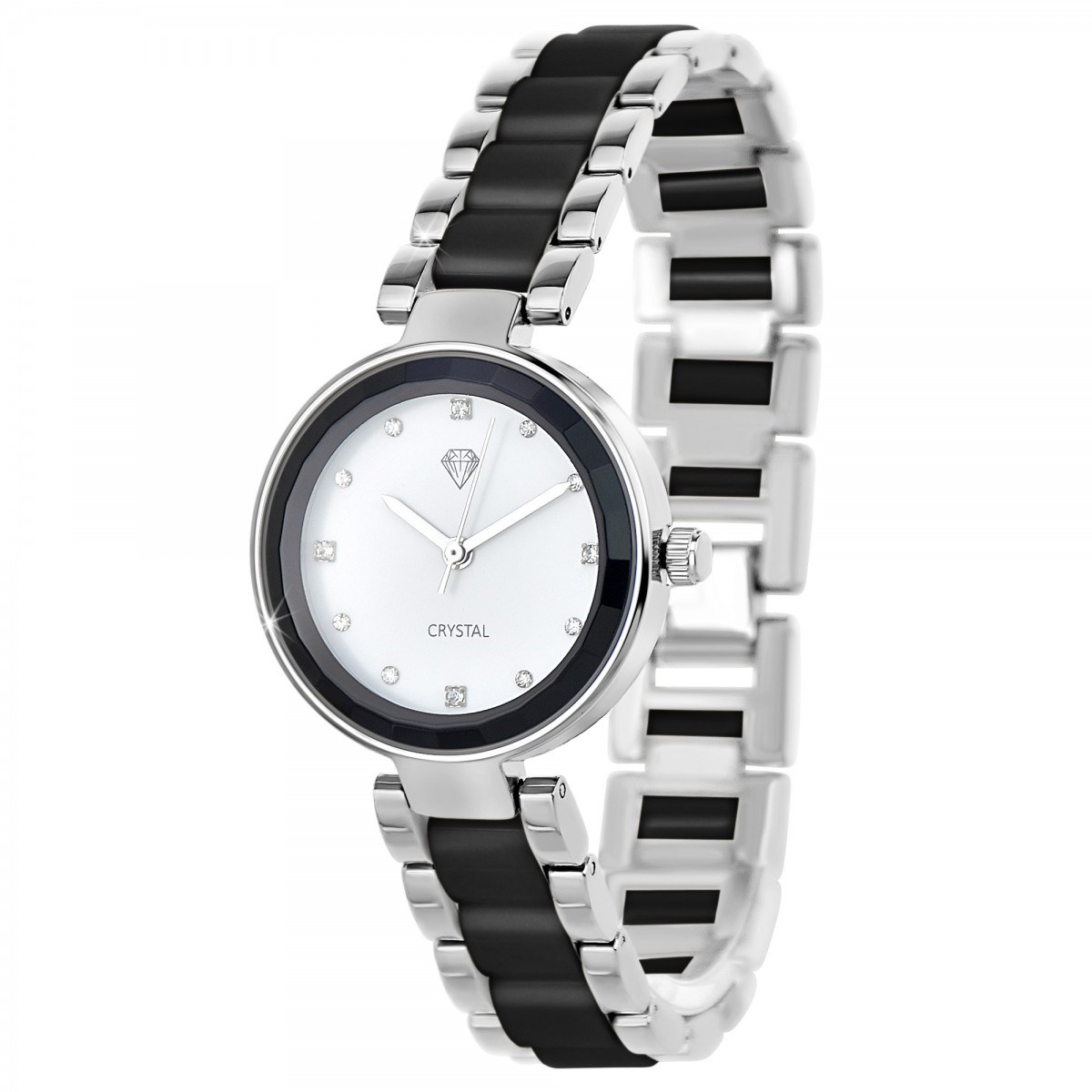 Montre élégante Marion SC Crystal ornée de Cristaux scintillants