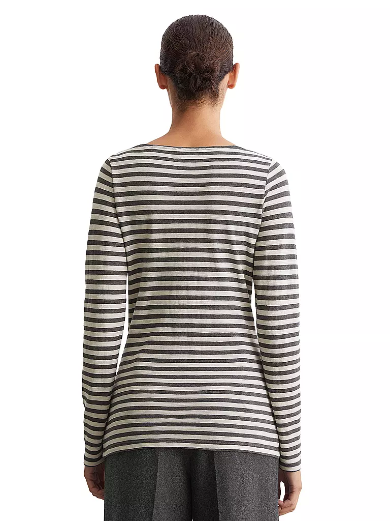 MARC O'POLO Langarmshirt  grau