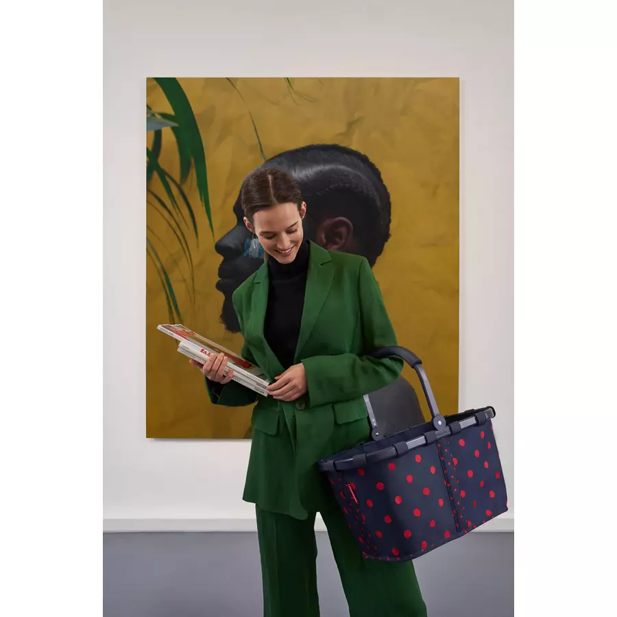 reisenthel® carrybag frame mixed dots red