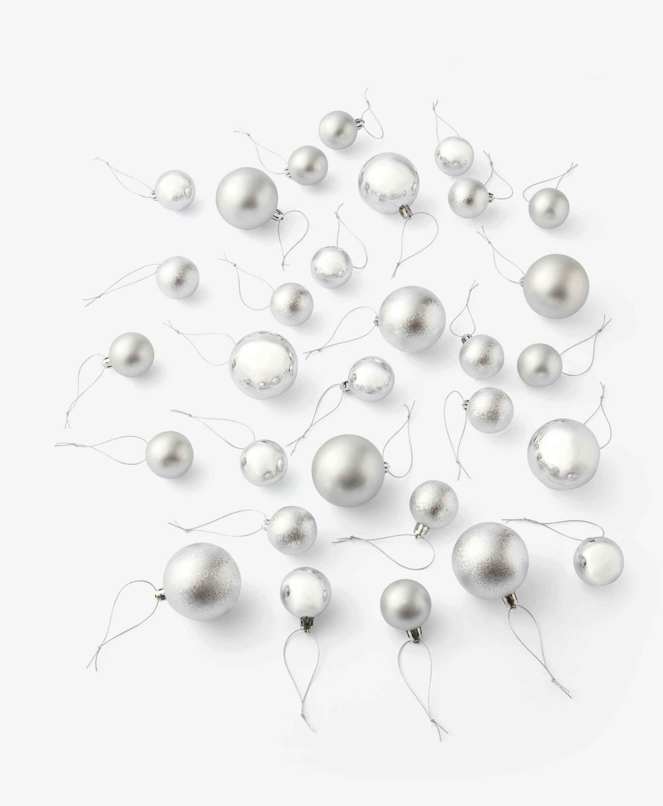 Weihnachtsbaumkugeln, 30er-Set