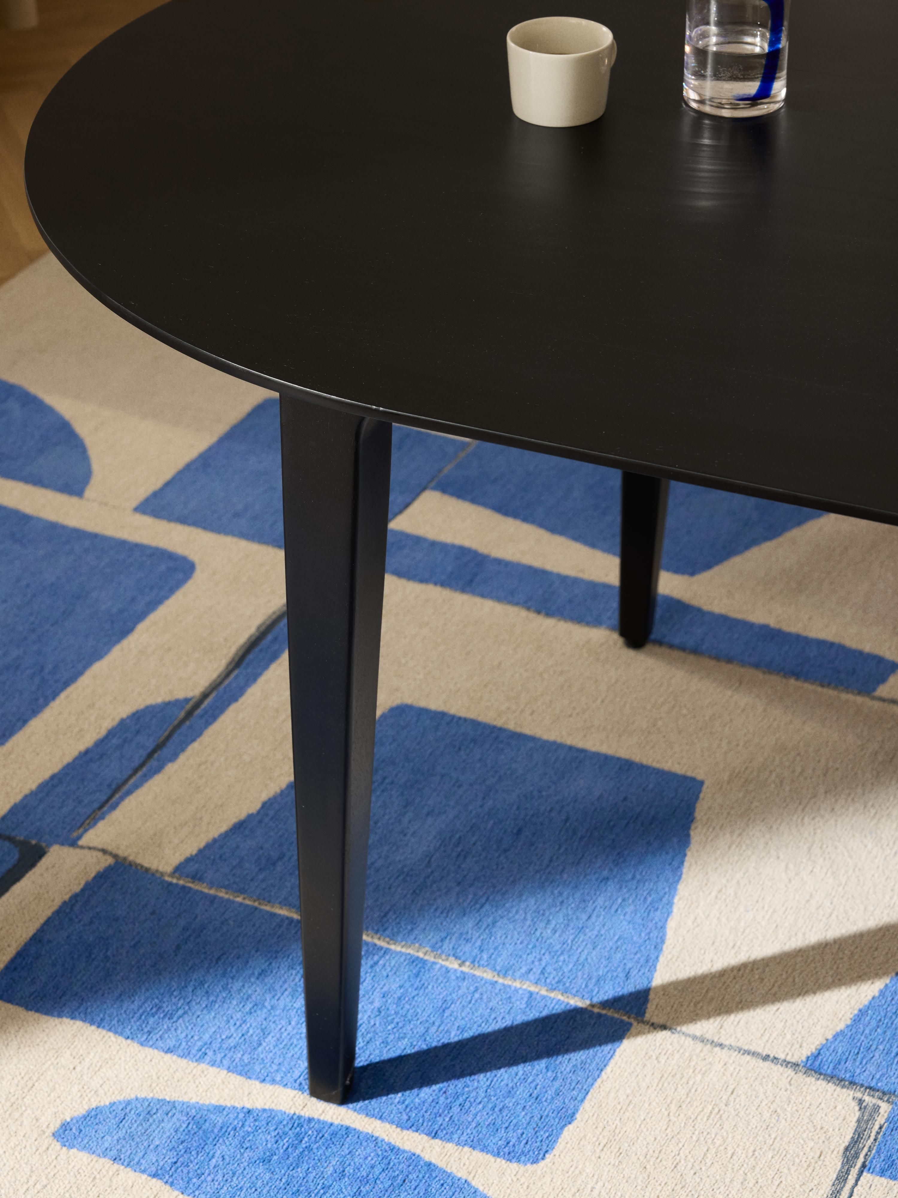 Ovale eettafel Archie van massief mangohout, in verschillende formaten
