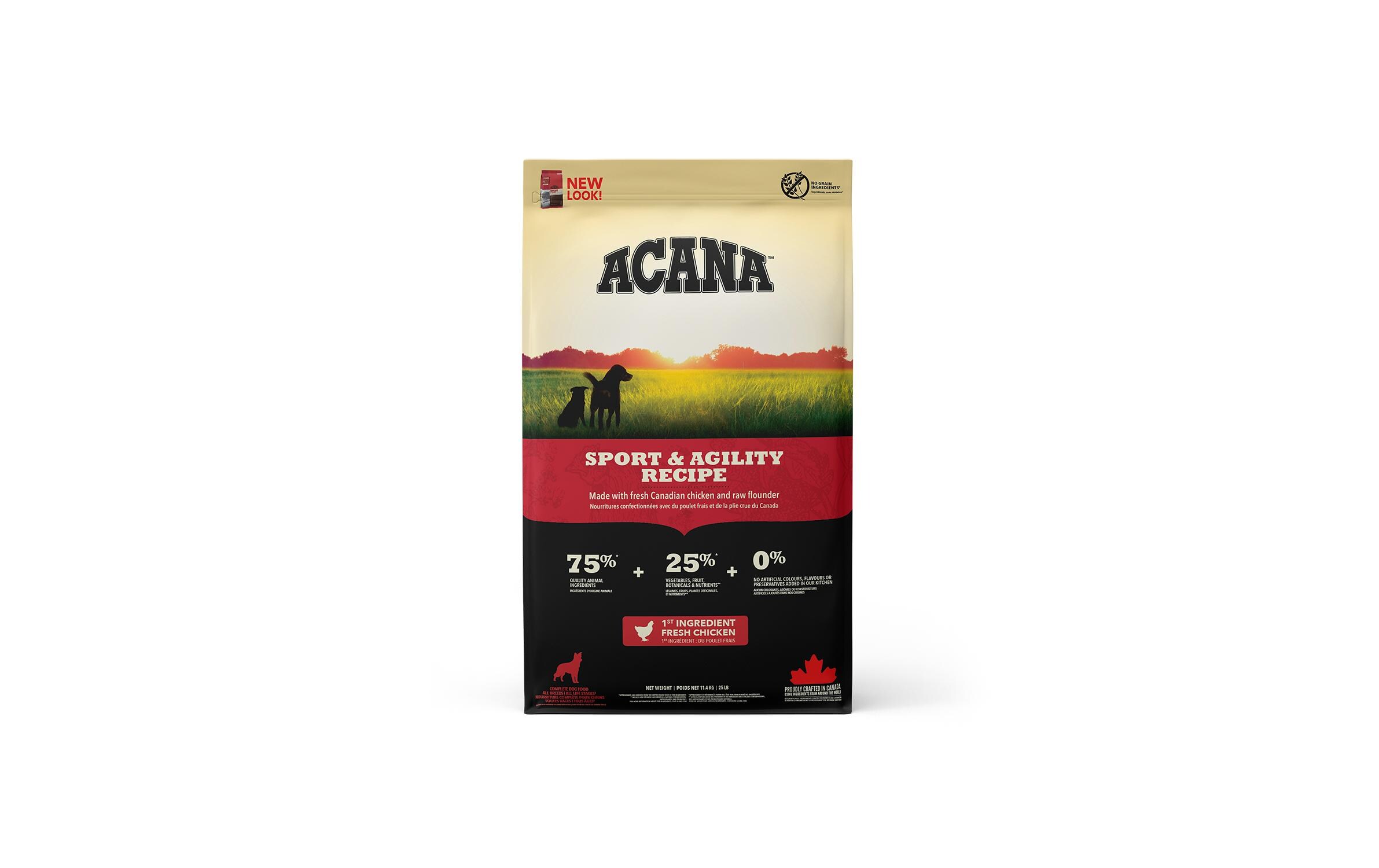 Trockenfutter Sport & Agility Recipe 11.4 kgTrockenfutter für aktive Sporthunde
