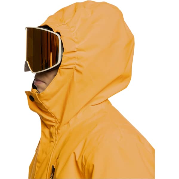 Veste de ski QUIKSILVER MISSION SOLID YTH JK ORANGE PEPPER