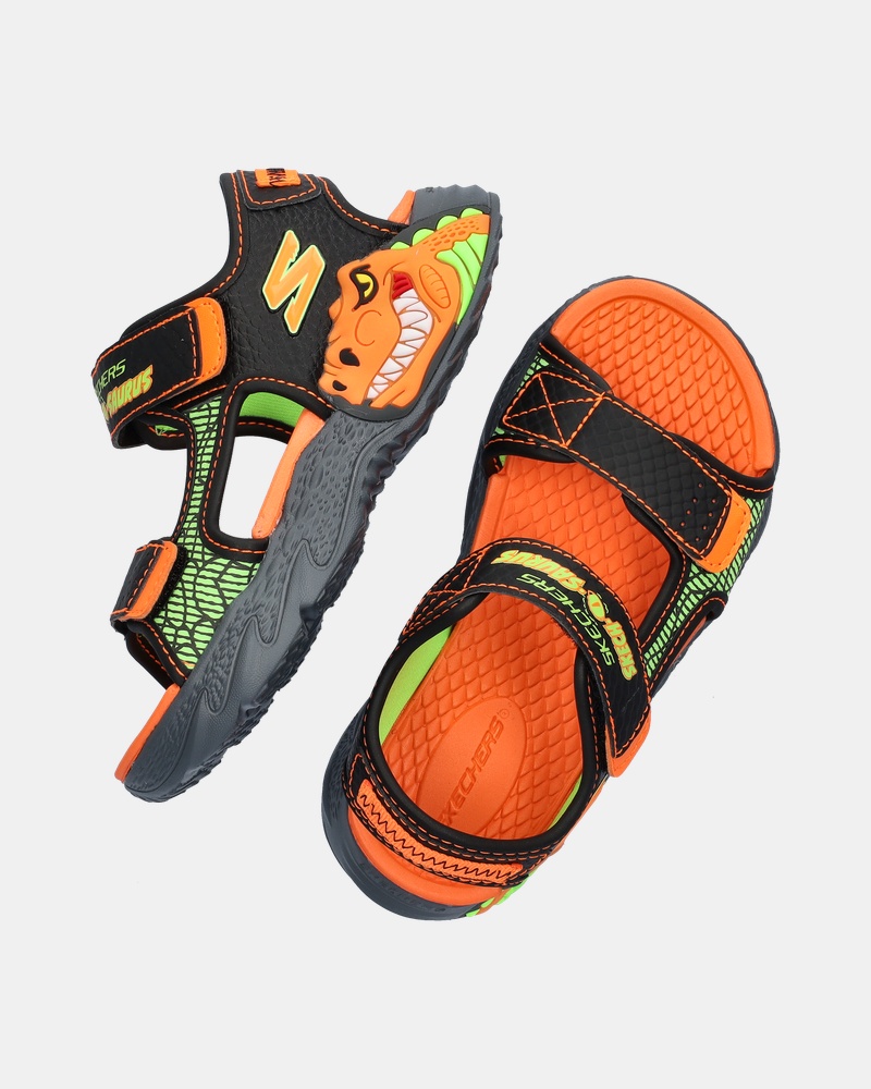 Skechers S-Slights Creature of Splash Sandalen  - zwart