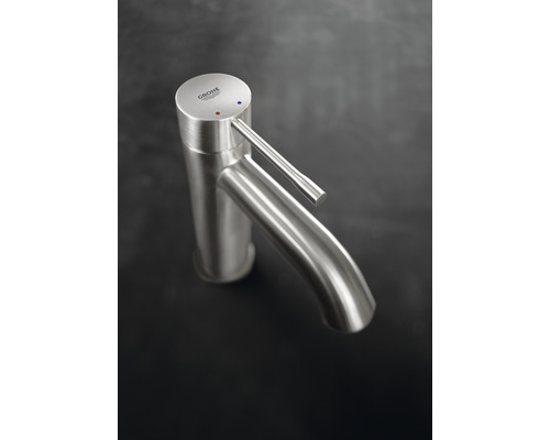 GROHE ESSENCE supersteel matte wastafelmengkraan 23589DC1