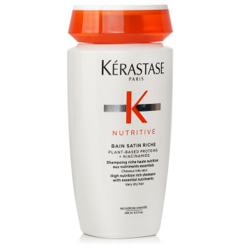 Kerastase Nutritive Bain Satin Riche High Nutrition Rich Shampoo With Essential Nutriments (Very Dry Hair)