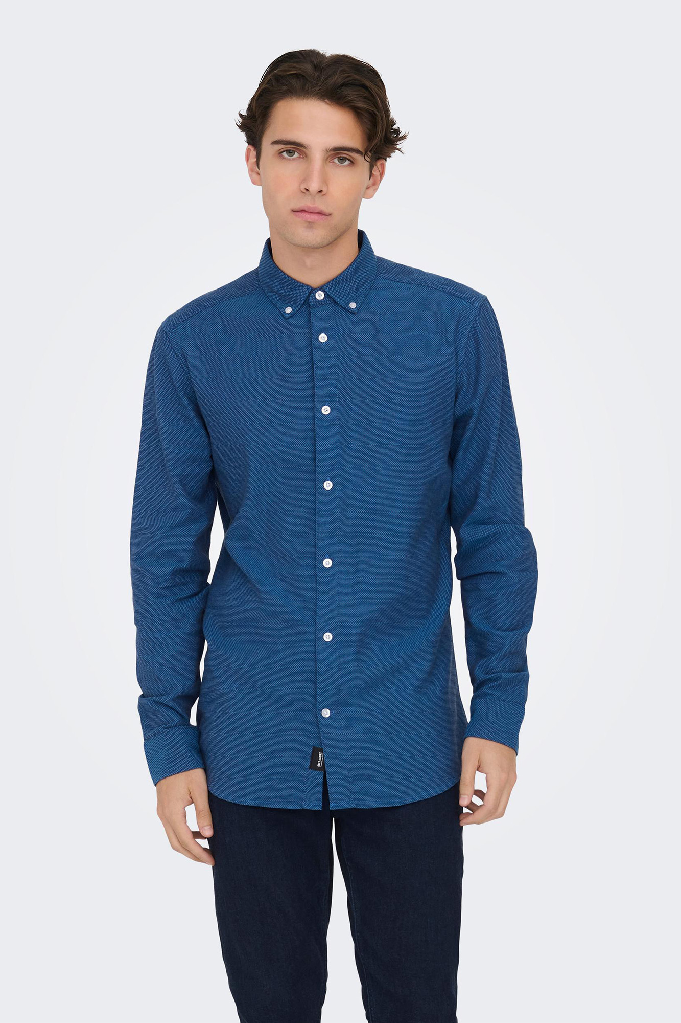 Camisa casual slim