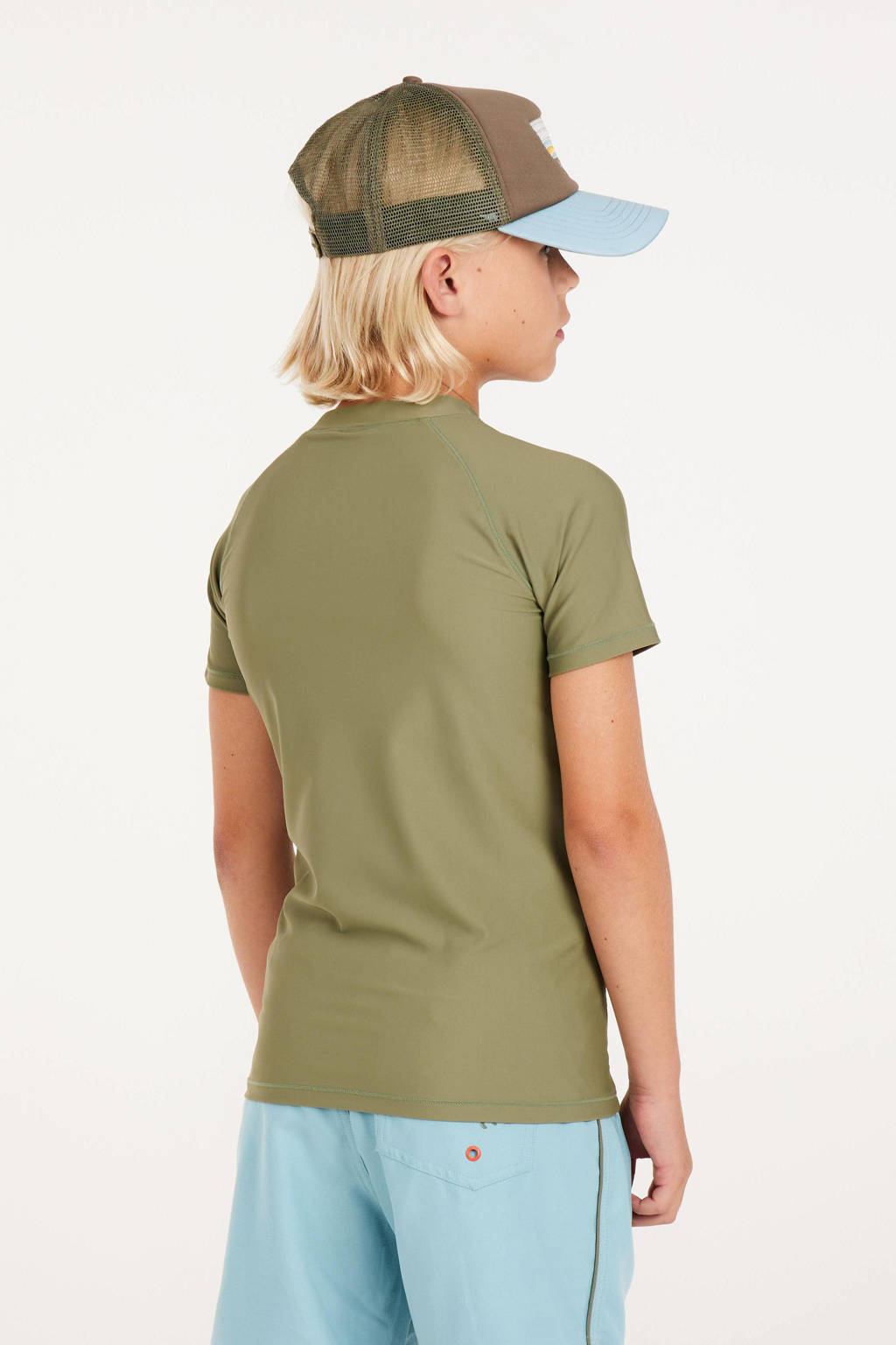UV T-shirt PRTBERENT JR olijfgroen
