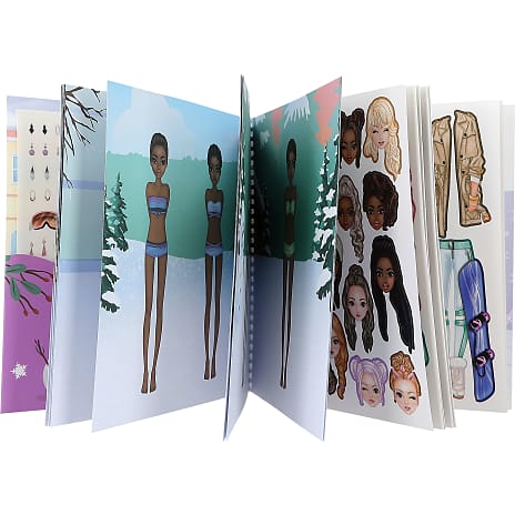 TOPModel Dress Stickerbog WINTER WONDER