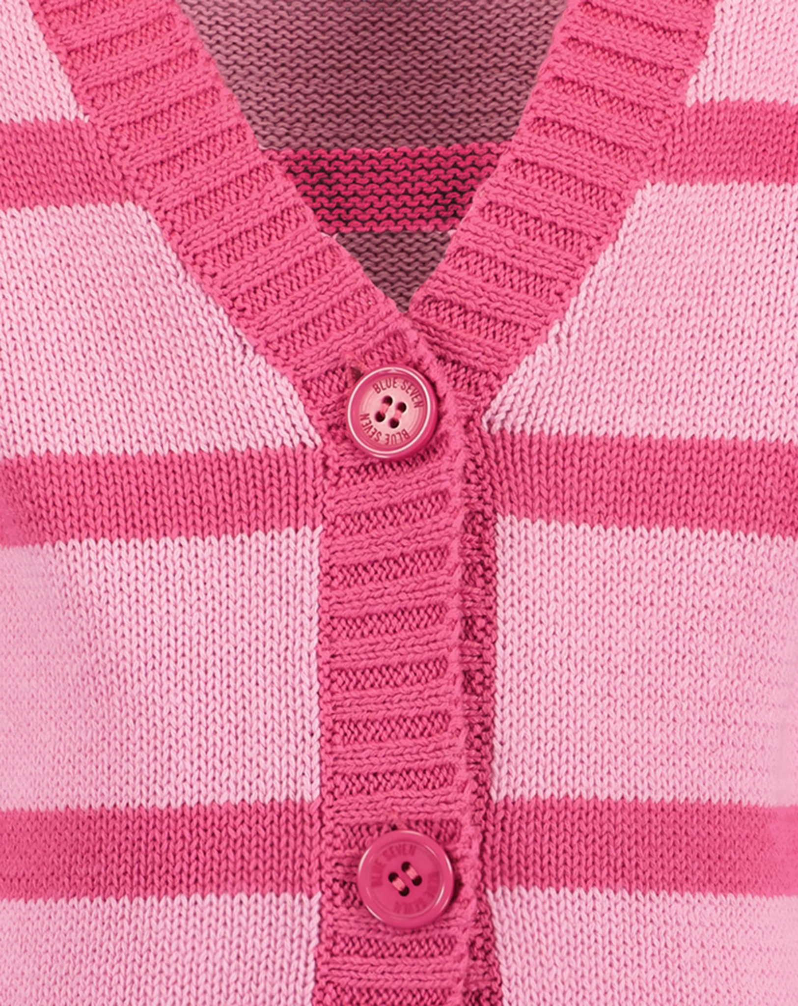 Strickjacke COLORFUL in azalee