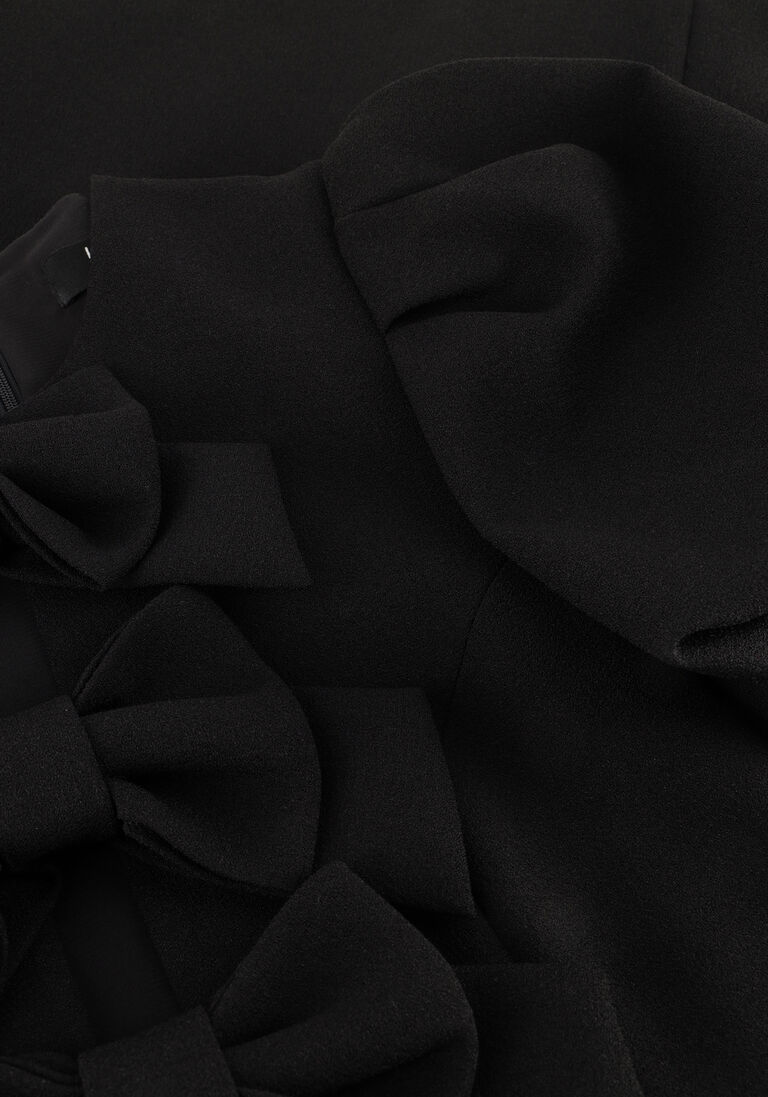 zwarte ibana mini jurk darcey