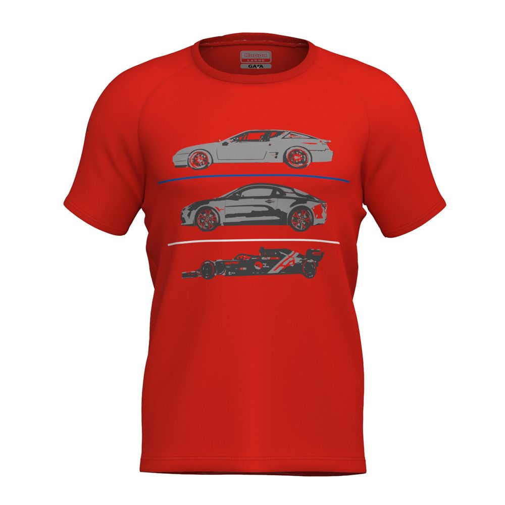 Kappa ARGLA ALPINE F1 - Tee-shirt Homme orange reddish