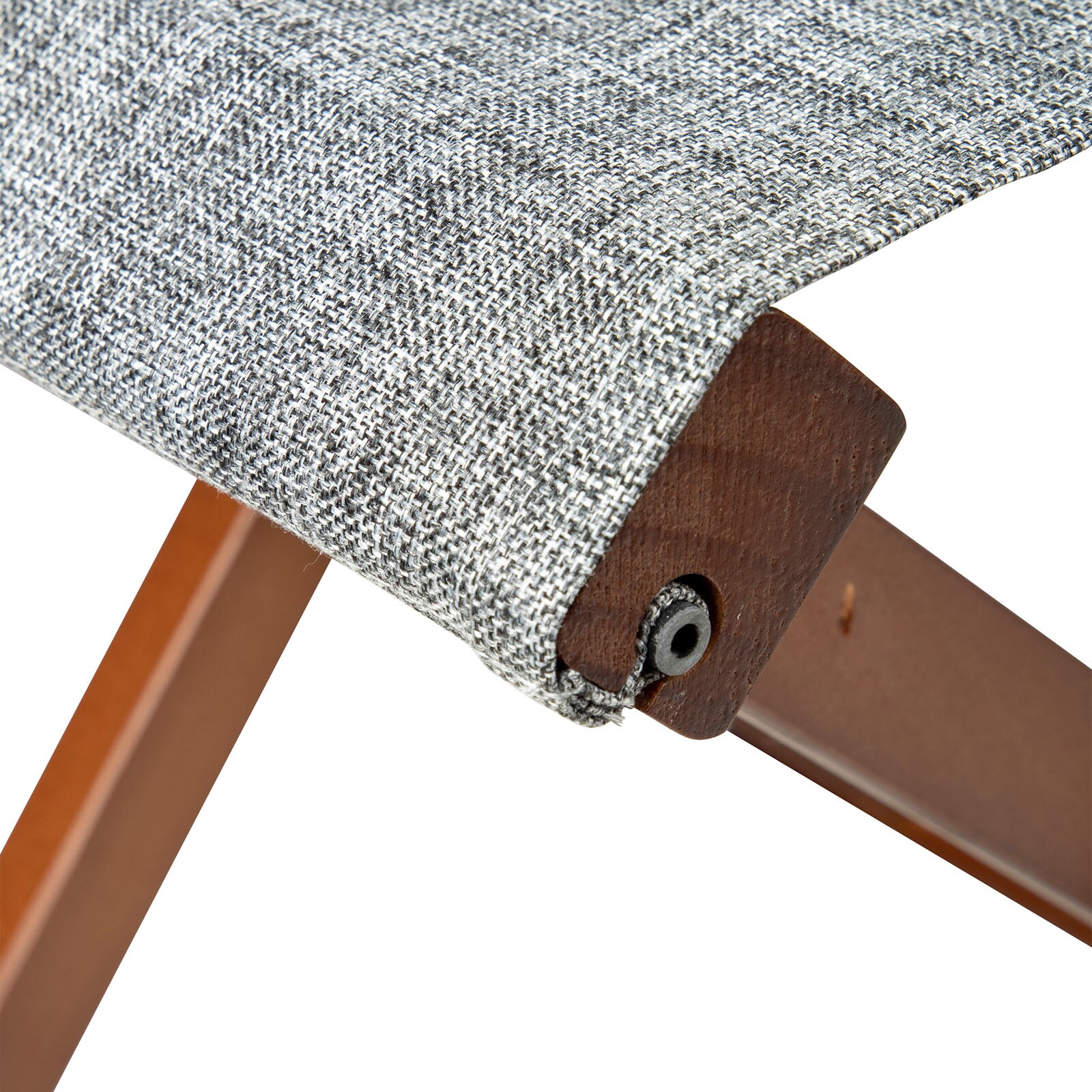 BO-CAMP Klapphocker Brentford Retro Campinghocker Falthocker Hocker Holz 100 kg