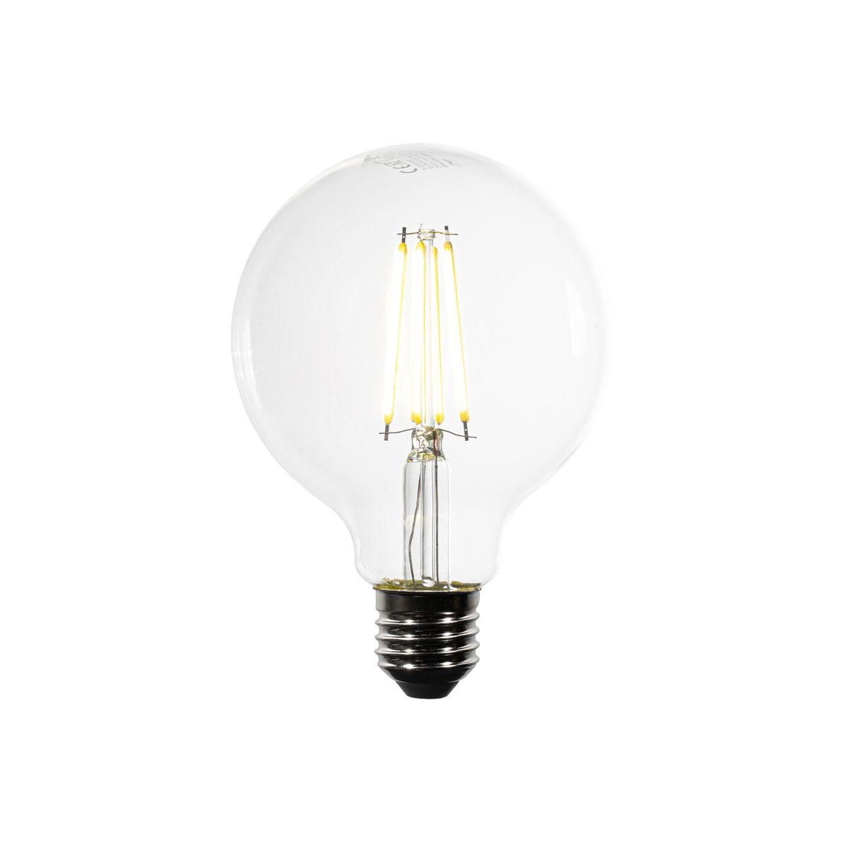 E27 LED lamp G95 helder 3.8W 806 lm 3000K