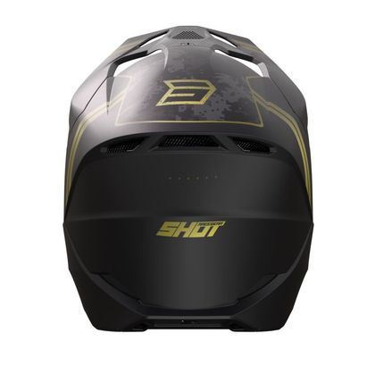 Casque cross Shot FURIOUS - ARMY 2023 - Jaune