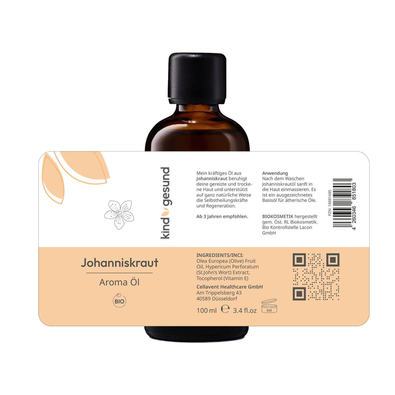 kindgesund® Bio-Johanniskraut Aroma Öl
