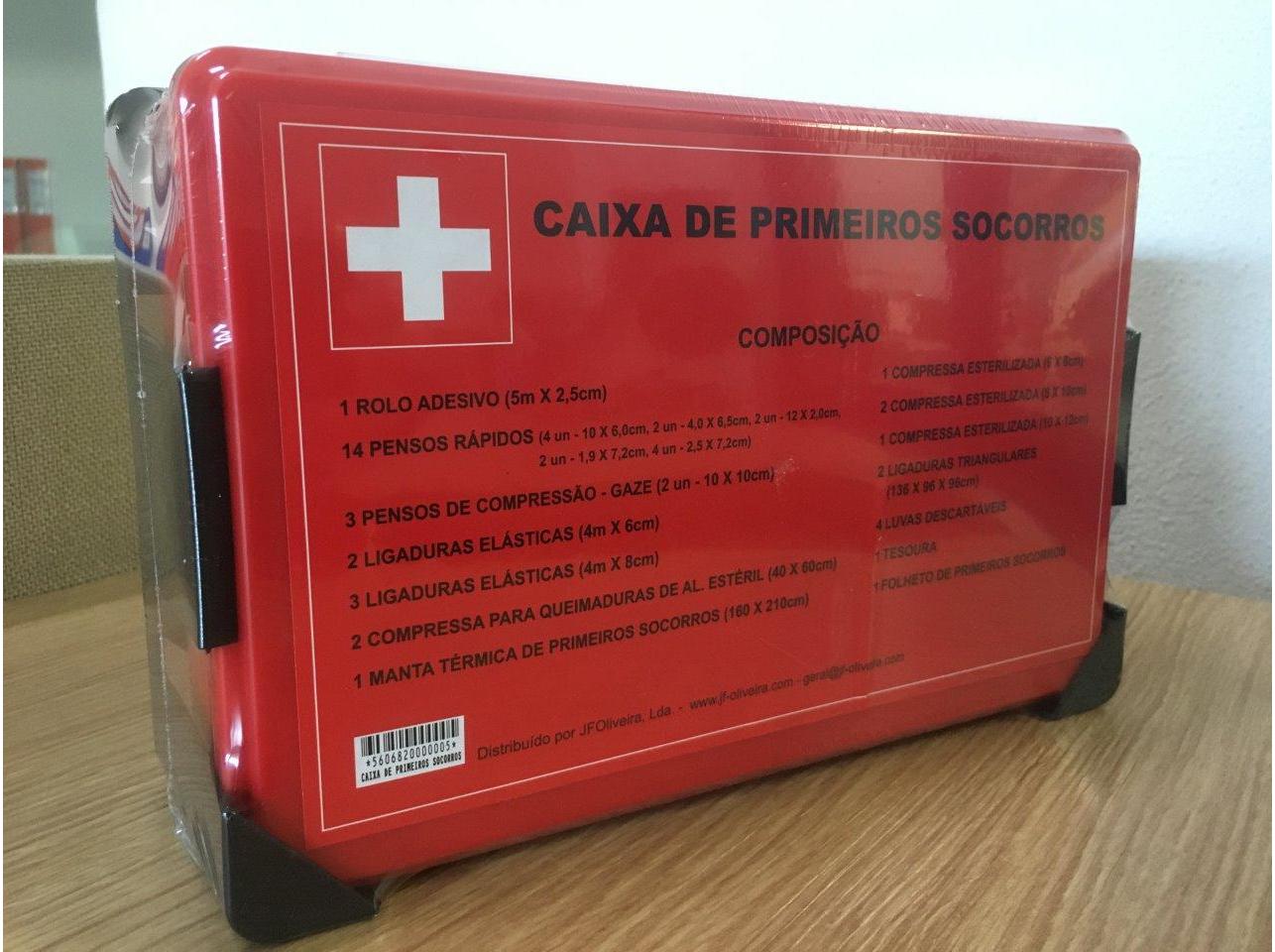 MALAS PRIMEIROS SOCORROS JFO VERMELHA 20CM