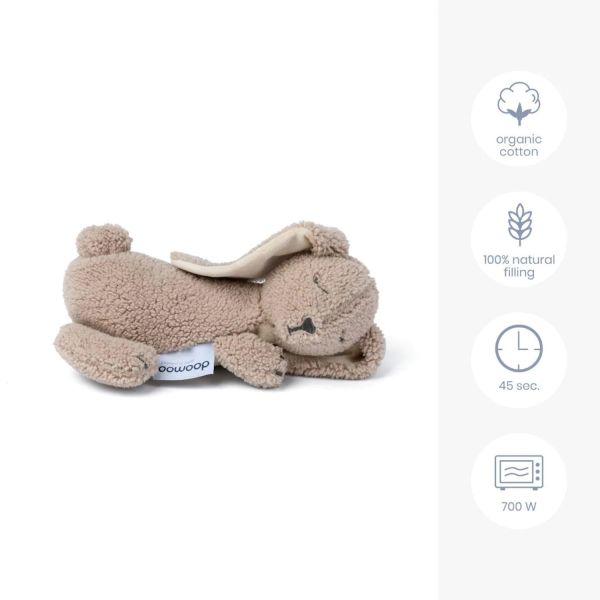Doomoo Snoogy Warmtekussen - Bunny - Biscuit