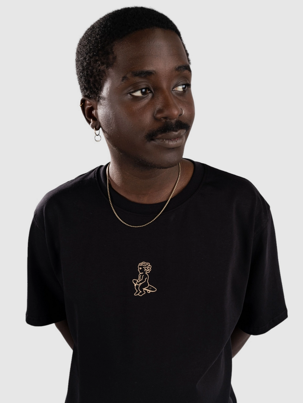 Ementa SB Ikon Stamp T-Shirt black/gold