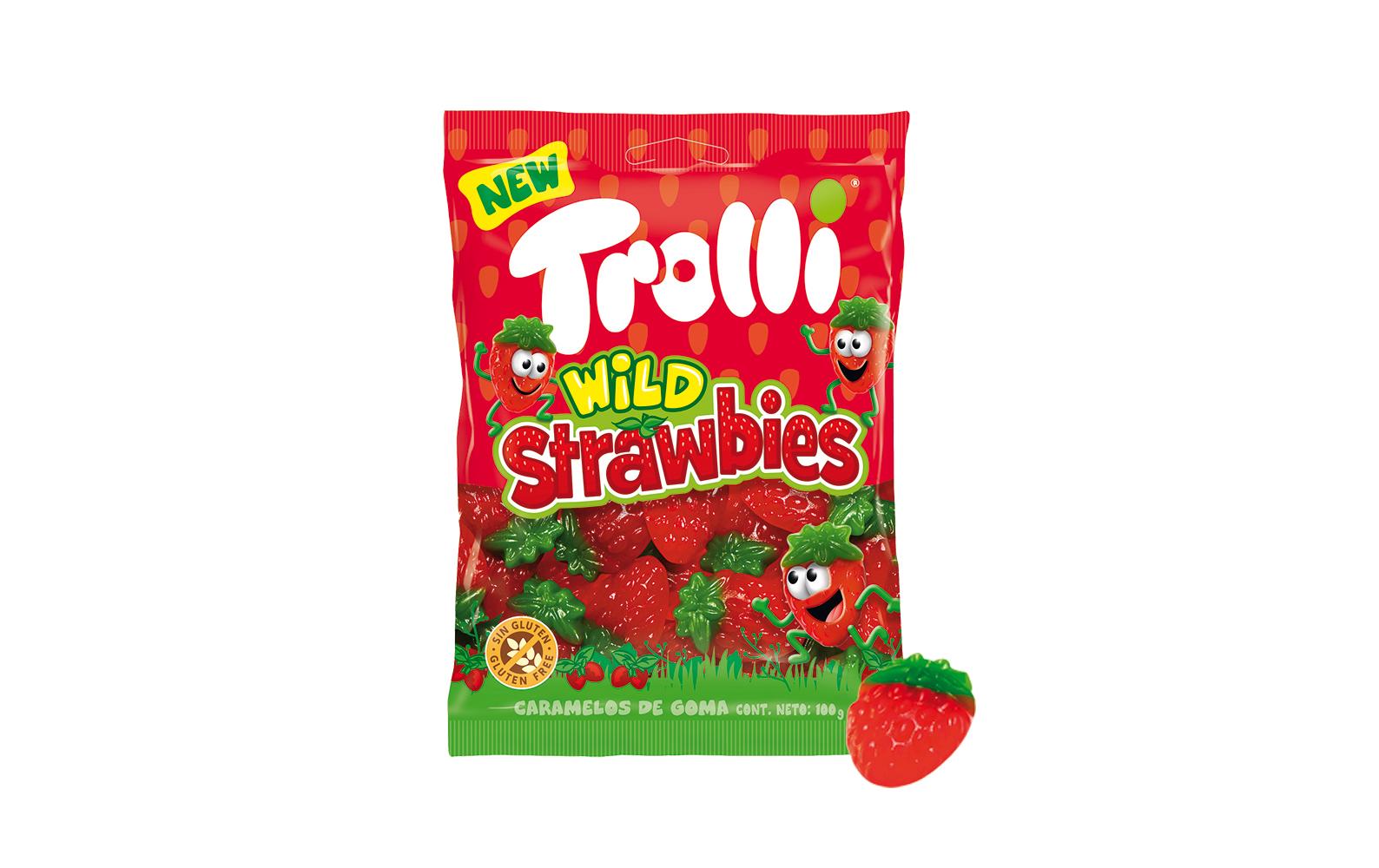 Gummibonbons Wild Strawbies 100 gGummibonbons