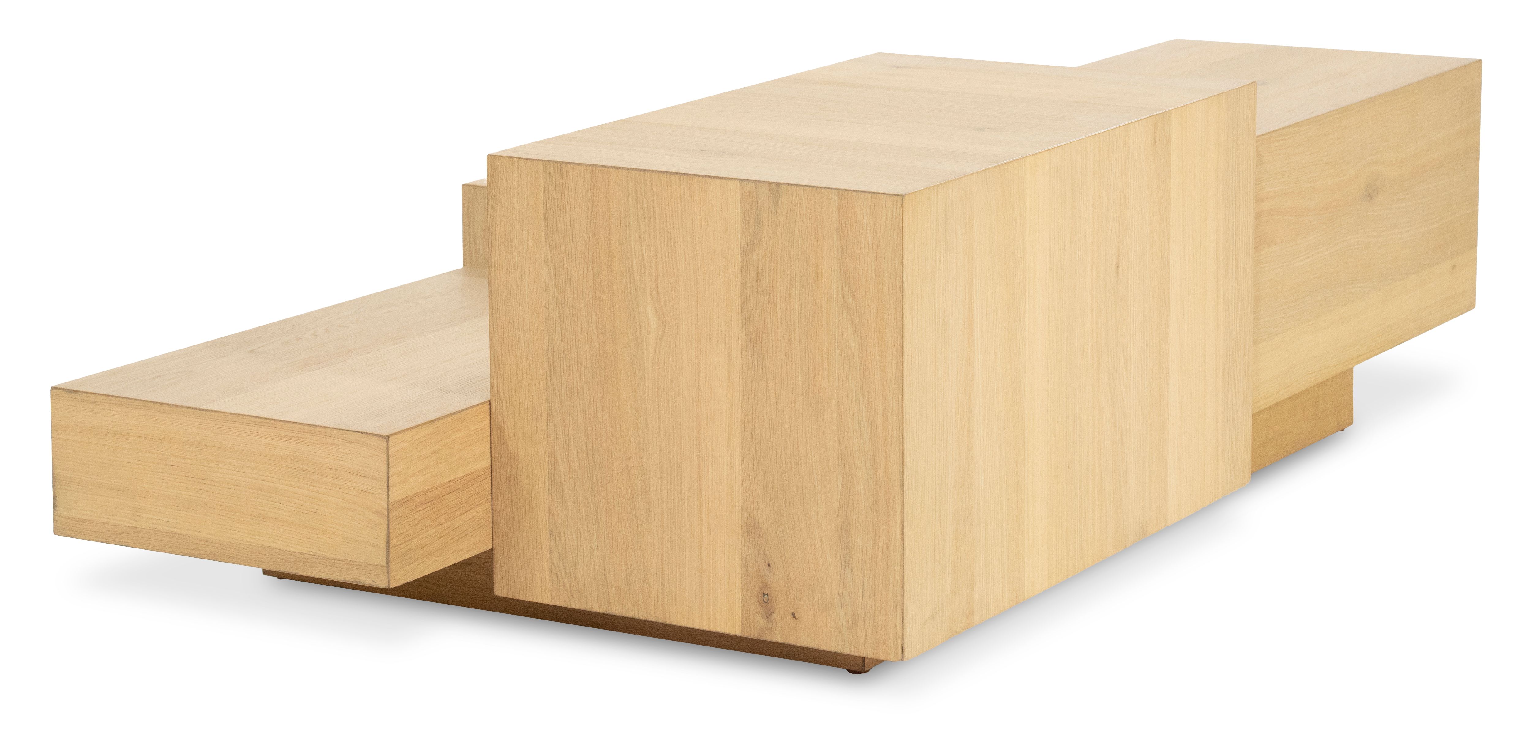 Salontafel 96388 naturel Quinten B140 x D75 x H40 cm