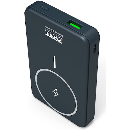 Port Designs 907005 banque d'alimentation électrique Lithium Polymère (LiPo) 10000 mAh Recharge sans fil Noir