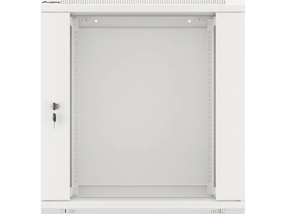 Lanberg - Rack kabinet - vægmonterbar - grå, RAL 7035 - 12U - 19