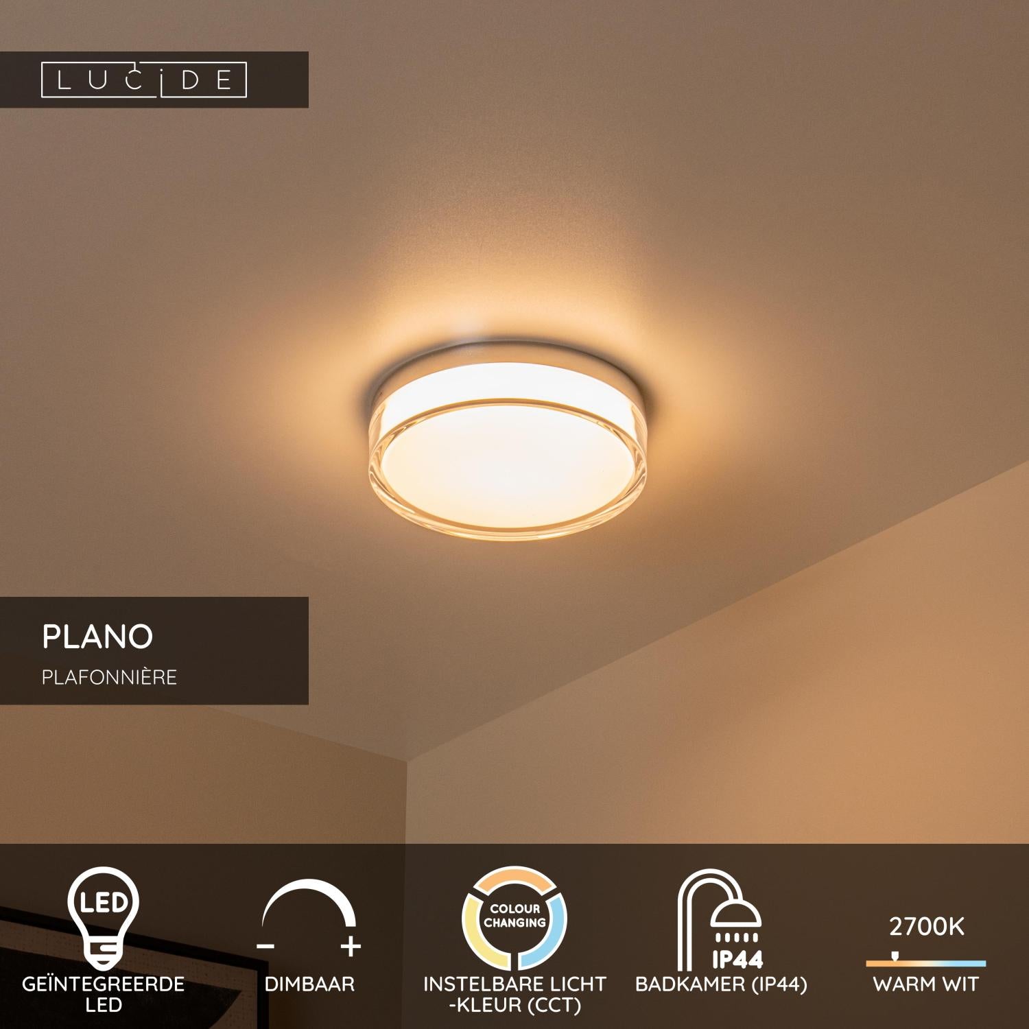Lucide PLANO PlafonniÃ¨re - Opaal