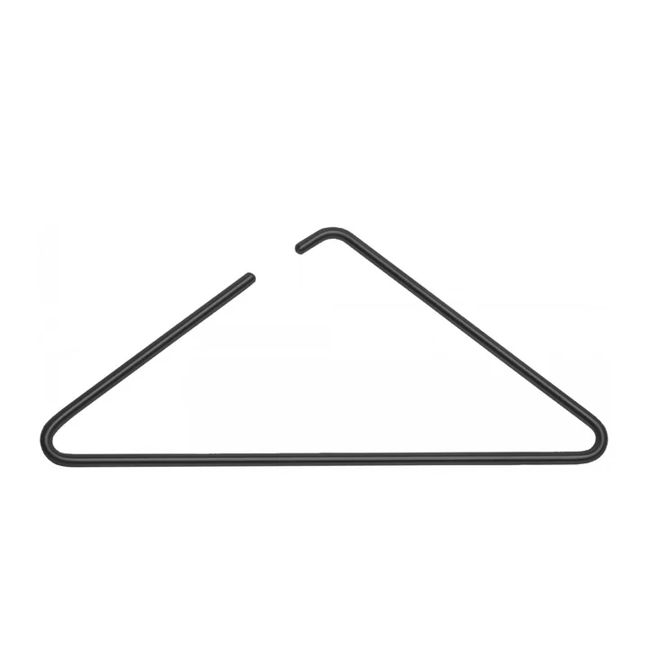 Roomsafari - Triangle Kleiderbügel, schwarz