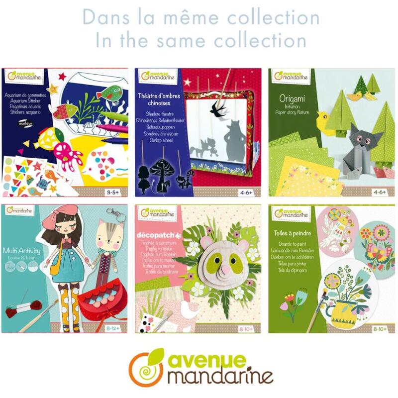 Coffret créatif, Portraits de famille - Multicolore